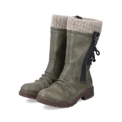 Rieker Damen Kurzstiefel khakigrün
