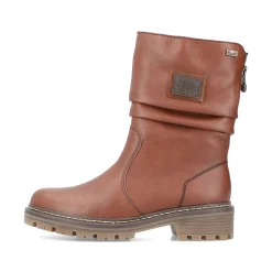 Rieker Damen Kurzstiefel kupferbraun