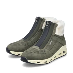 Rieker Damen Kurzstiefel schilfgrün