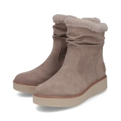 Rieker Damen Kurzstiefel braunbeige