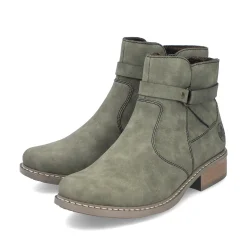 Rieker Damen Kurzstiefel laubgrün