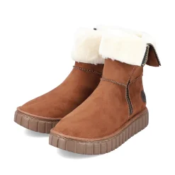 Rieker Damen Kurzstiefel fuchsbraun