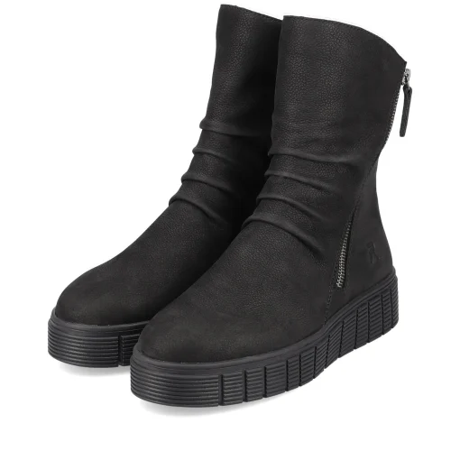 Rieker Damen Kurzstiefel deep black