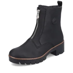 Rieker Damen Kurzstiefel tiefschwarz