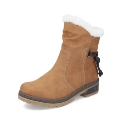 Rieker Damen Kurzstiefel kamelbraun