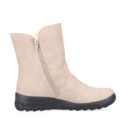 Rieker Damen Kurzstiefel hellbeige