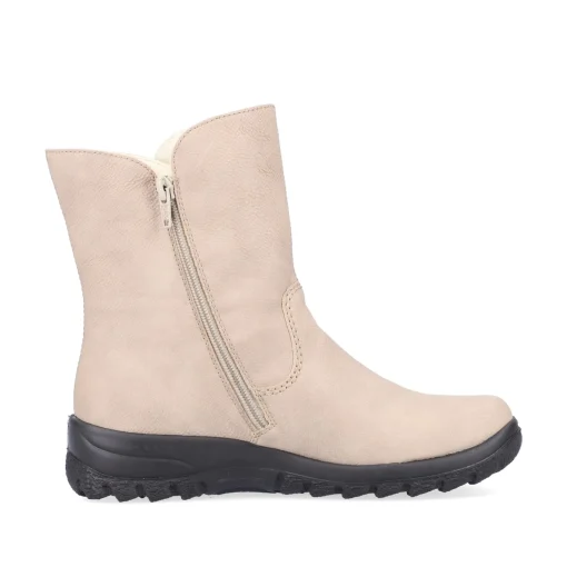Rieker Damen Kurzstiefel hellbeige