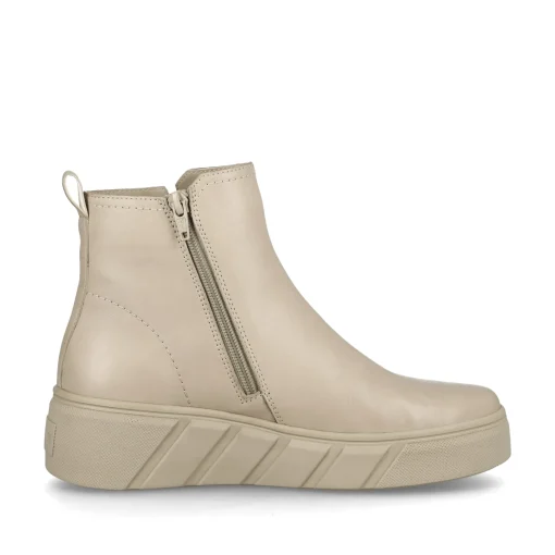 Rieker Damen Kurzstiefel creme beige