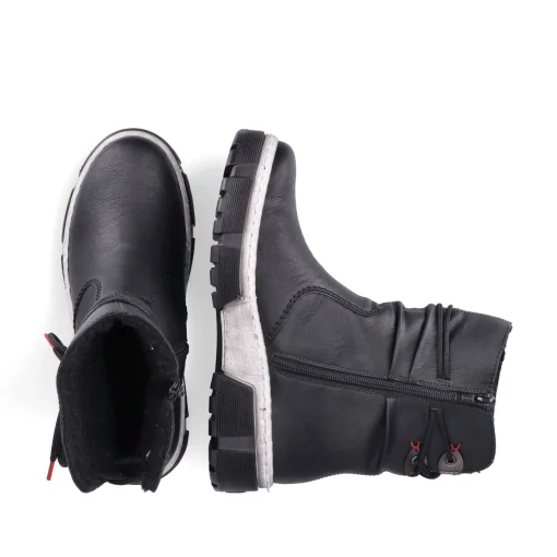 Rieker Damen Kurzstiefel tiefschwarz
