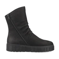 Rieker Damen Kurzstiefel deep black