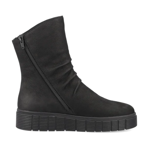 Rieker Damen Kurzstiefel deep black