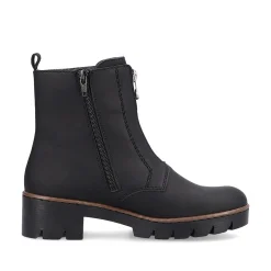 Rieker Damen Kurzstiefel tiefschwarz