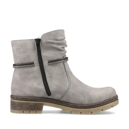 Rieker Damen Kurzstiefel staubgrau