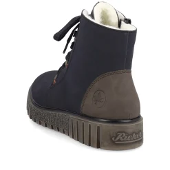 Rieker Damen Kurzstiefel marineblau