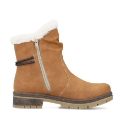 Rieker Damen Kurzstiefel kamelbraun