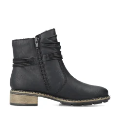 Rieker Damen Kurzstiefel nachtschwarz