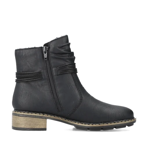 Rieker Damen Kurzstiefel nachtschwarz