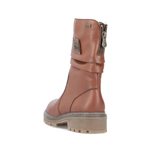 Rieker Damen Kurzstiefel kupferbraun