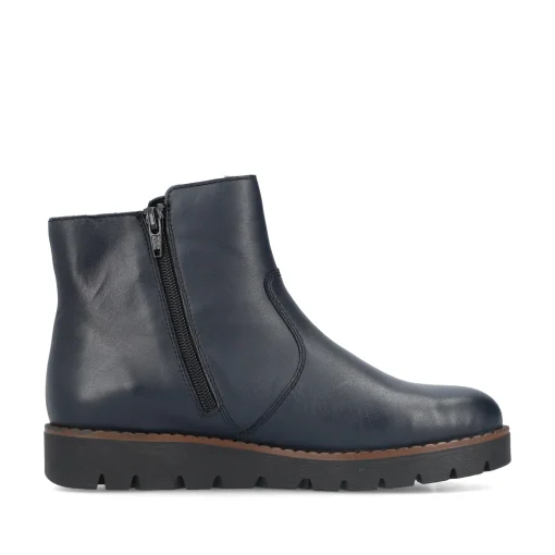 Rieker Damen Kurzstiefel atlantikblau