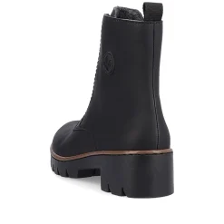Rieker Damen Kurzstiefel tiefschwarz