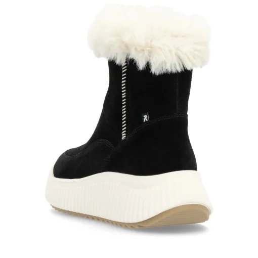 Rieker Damen Kurzstiefel urbanschwarz