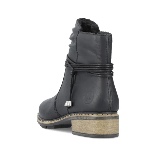 Rieker Damen Kurzstiefel nachtschwarz