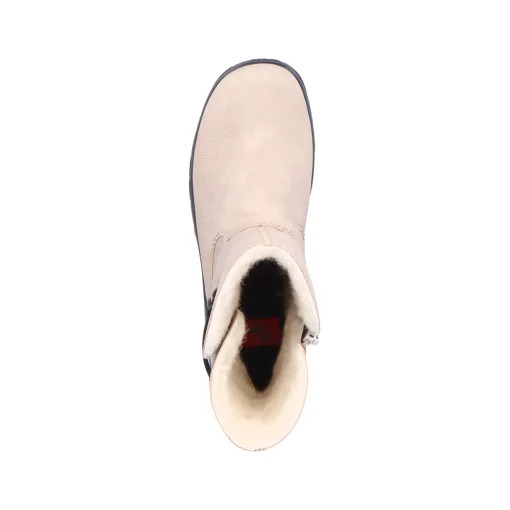 Rieker Damen Kurzstiefel hellbeige