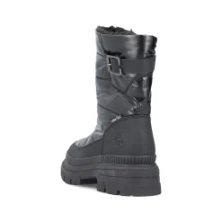Rieker Damen Kurzstiefel glanzschwarz