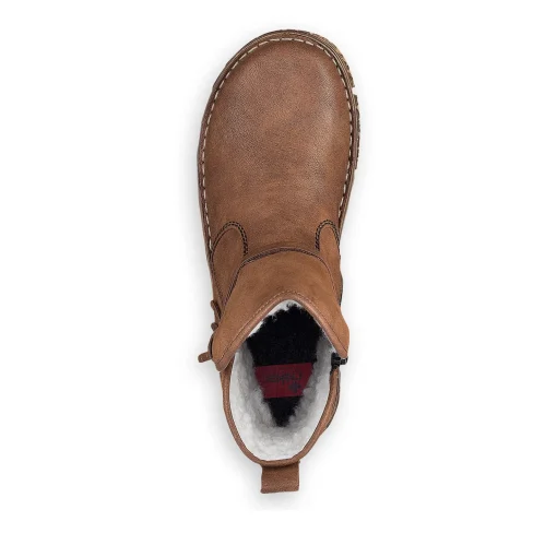 Rieker Damen Kurzstiefel zimtbraun