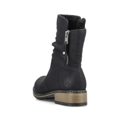 Rieker Damen Kurzstiefel graphitschwarz