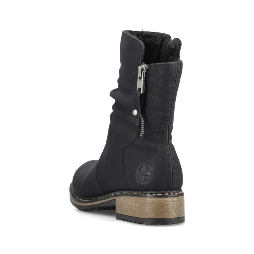 Rieker Damen Kurzstiefel graphitschwarz