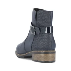 Rieker Damen Kurzstiefel azurblau