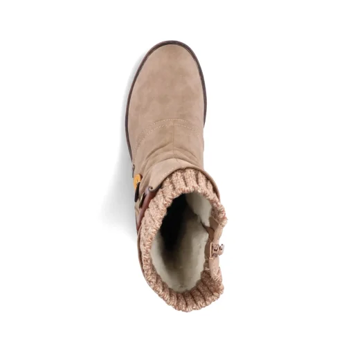 Rieker Damen Kurzstiefel sandbeige