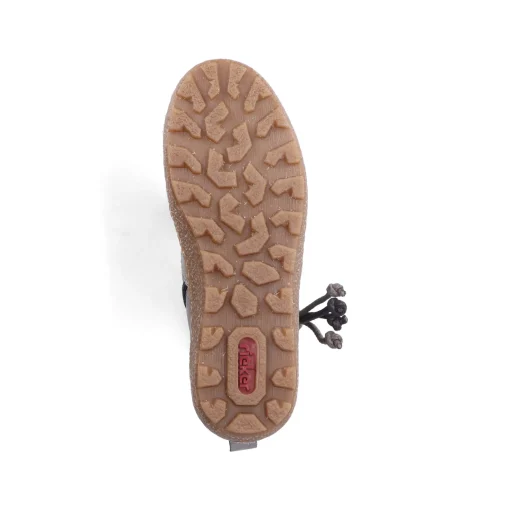 Rieker Damen Kurzstiefel silbergrau