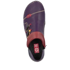 Rieker Damen Kurzstiefel purpur