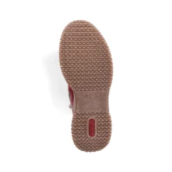 Rieker Damen Kurzstiefel erdbeerrot