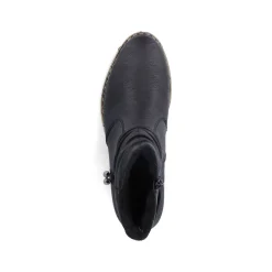 Rieker Damen Kurzstiefel nachtschwarz