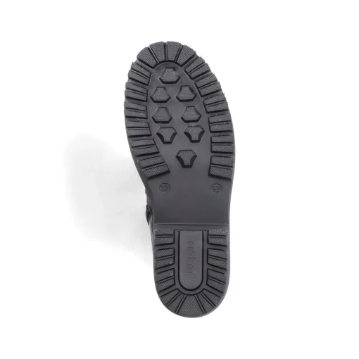 Rieker Damen Kurzstiefel graphitschwarz