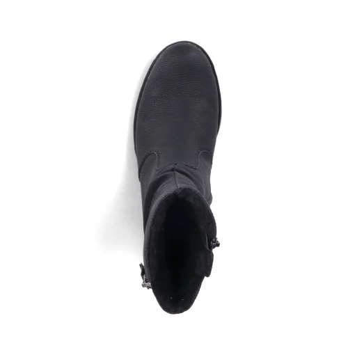 Rieker Damen Kurzstiefel graphitschwarz