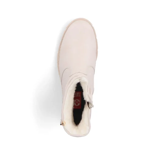 Rieker Damen Kurzstiefel hellbeige