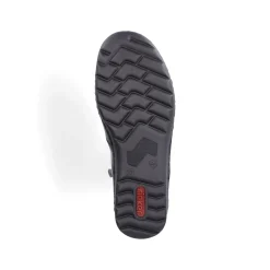 Rieker Damen Kurzstiefel glanzschwarz