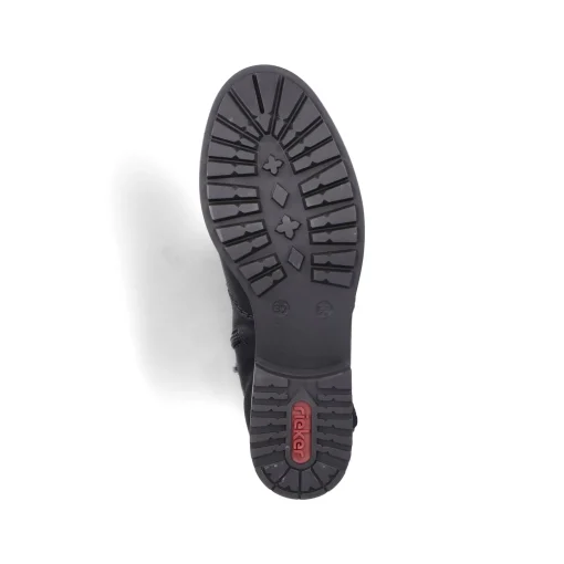 Rieker Damen Kurzstiefel graphitschwarz
