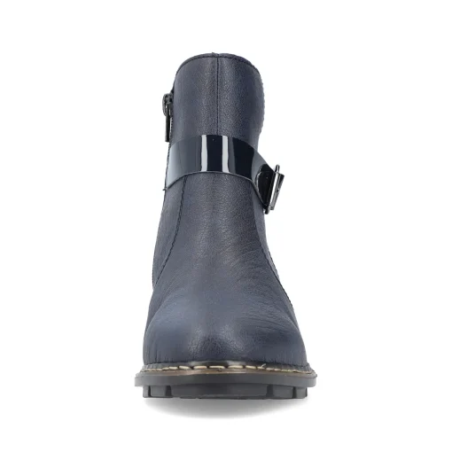 Rieker Damen Kurzstiefel azurblau