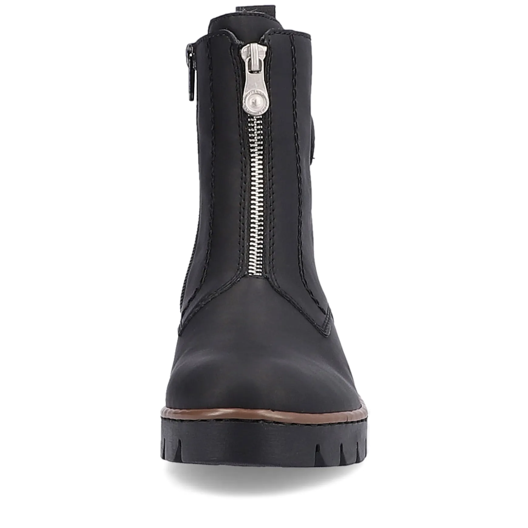 Rieker Damen Kurzstiefel tiefschwarz