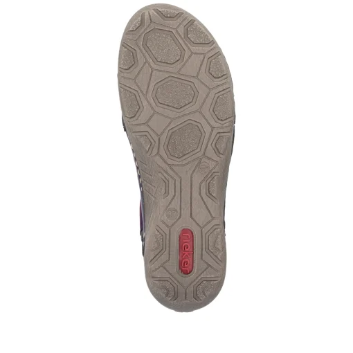 Rieker Damen Kurzstiefel purpur