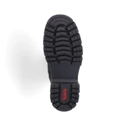 Rieker Damen Kurzstiefel glanzschwarz
