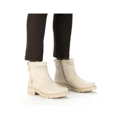 Rieker Damen Kurzstiefel hellbeige