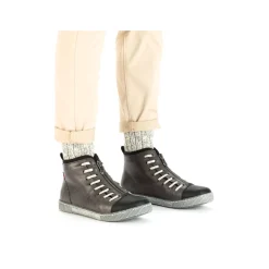 Rieker Damen Kurzstiefel graphitgrau
