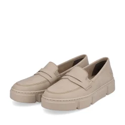 Rieker Damen Loafer champagner