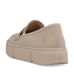 Rieker Damen Loafer champagner